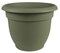 Bloem Ariana Pot Planter: 20" - Living Green - Durable Resin Pot, For Indoor and Outdoor Use, Gardening, Self Watering Disk Included, 11 Gallon Capacity